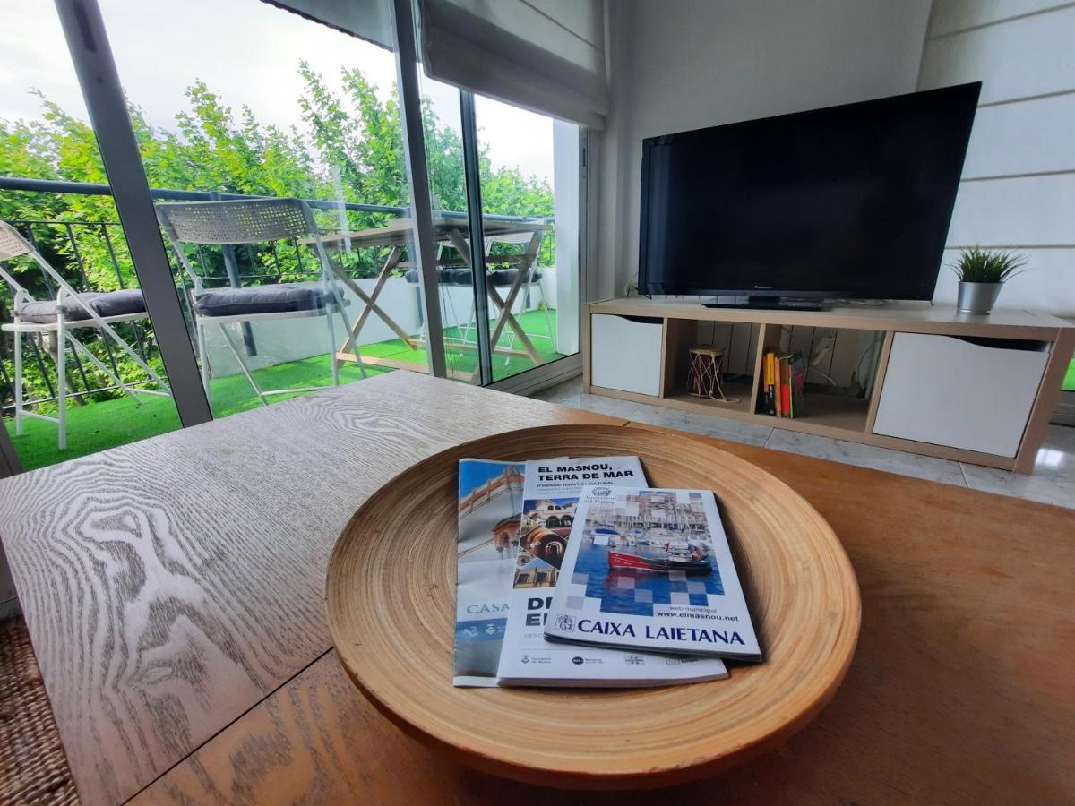 Bright Apartment Near The Beach And Barcelona By Train El El Masnou Exterior foto